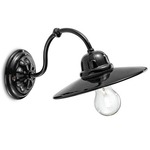 B&W C141 Wall Light - Gloss Black