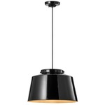 50s Pendant - Refined Black