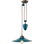 Ceramica Colors Counterweight Pendant - Refined Green