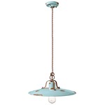 Country Pendant - Vintage Light Blue