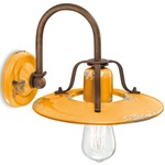 Country Wall Light - Vintage Yellow