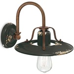 Country Wall Light - Vintage Black
