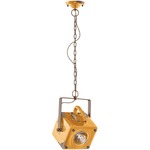 Industrial Spot Light Pendant - Vintage Yellow