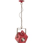 Industrial Spot Light Pendant - Vintage Red