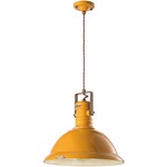 Industrial Bracket Pendant - Vintage Yellow