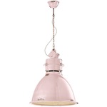 Industrial Dome Pendant - Vintage Powder