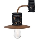 Urban Shade Wall Light - Vintage Black