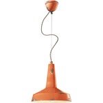 Vague Vintage Industrial Pendant - Vintage Orange