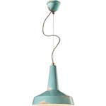 Vague Vintage Industrial Pendant - Vintage Light Blue
