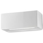 Vague Vintage Rectangle Wall Light - Refined White