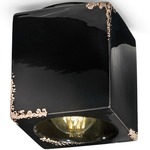 Vintage Square Ceiling Light Fixture - Vintage Black