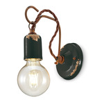 Vintage Hook Wall Light - Vintage Black