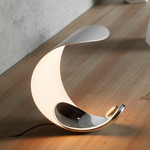 Curl Table Lamp - Chrome