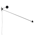 Counterbalance Plug-in Wall Light - Black