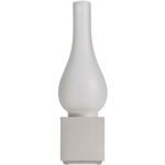 Amarcord Table Lamp - White Concrete / Frosted and Transparent