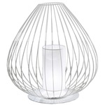 Cell Floor / Table Lamp - Gloss White
