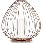 Cell Floor / Table Lamp - Glossy Bronze