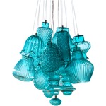 Ceraunavolta Multi Light Pendant - Matte White / Tiffany