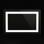 L1 Full Frame Inset Direct LED Mirror - Anodized Aluminum