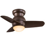 Spacesaver Ceiling Fan with Light - Oil Rubbed Bronze / Oil Rubbed Bronze