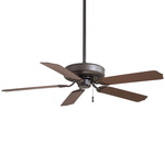 Sundance Outdoor Ceiling Fan - Oil Rubbed Bronze / Dark Oak