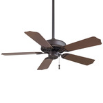 Sundance Outdoor Ceiling Fan - Oil Rubbed Bronze / Dark Oak