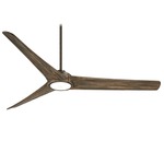 Timber XL Ceiling Fan with Light - Heirloom Bronze / Aged Boardwalk