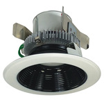 Cobalt Click RD Retrofit Baffle Downlight - Black Baffle / White Flange