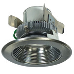 Cobalt Click RD Retrofit Baffle Downlight - Natural Metal Baffle / Natural Metal Flange