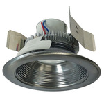 Cobalt Click RD Retrofit Baffle Downlight - Natural Metal Baffle / Natural Metal Flange