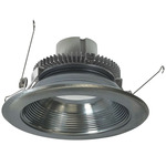 Cobalt Click RD Retrofit Baffle Downlight - Natural Metal Baffle / Natural Metal Flange