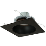 Cobalt Click SQ Retrofit Round Aperture Reflector Downlight - Bronze Reflector / Bronze Flange