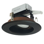 Cobalt RD Retrofit Adjustable Downlight - Bronze Reflector / Bronze Flange