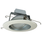 Cobalt RD Retrofit Adjustable Downlight - Haze Reflector / White Flange
