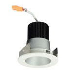 Iolite 2IN RD Deep Cone Regress Downlight Trim - Haze Reflector / White Flange