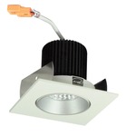 Iolite 2IN SQ Cone Regress Adjustable Trim - Haze Reflector / White Flange