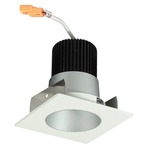 Iolite 2IN SQ Deep Cone Regress Downlight Trim - Haze Reflector / White Flange