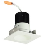 Iolite 2IN SQ Deep Cone Regress Downlight Trim - White Reflector / White Flange