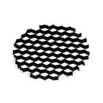 Iolite 2 Inch Hex Cell Louver - Black