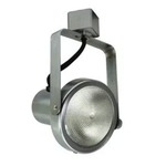 Gimbal Ring J-Style PAR30 120V Track Light - Natural Metal