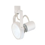 Gimbal Ring J-Style PAR30 120V Track Light - White