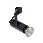 Flatback Universal J-Style 120V Track Light - Black