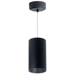 Ilene 3 Inch Pendant - Black