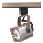 H Series 2IN MR16 GU10 120V Square Track Head - Brushed Nickel