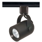 H Series 2IN MR16 GU10 120V Round Back Track Head - Black