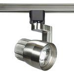 H Series 2IN LED 120V Angle Arm Track Head - Brushed Nickel / Clear