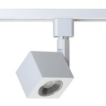 H Series 2IN LED 120V Square Track Head - White / Clear