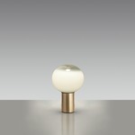 Laguna Table Lamp - Gold / White