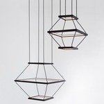 Lantern Pendant - Black Oak