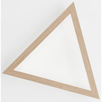 Triangle Wall Light - Natural Oak